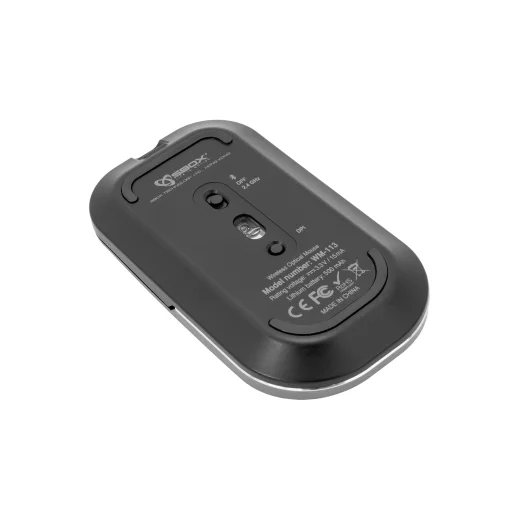 Sbox WM-113 Wireless Silver bezdrôtová myš - 6