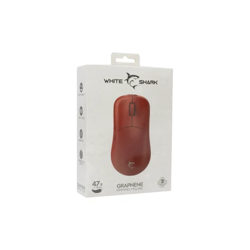 White Shark GM-5014 Graphene Red herná myš - 6