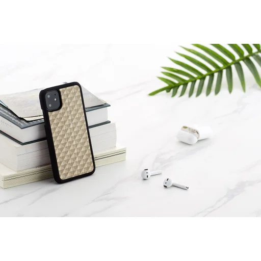 MAN&WOOD okostelefon tok iPhone 11 Armor Black tok - 4