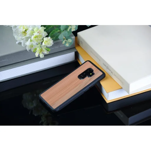 MAN&WOOD Galaxy S9 Plus puzdro cappuccino black - 3