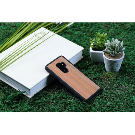 MAN&WOOD Galaxy S9 Plus puzdro cappuccino black - 4