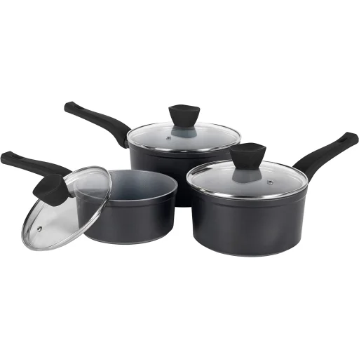 Russell Hobbs RH01706EU gyöngyházfényű lábas szett 3 részes - 1