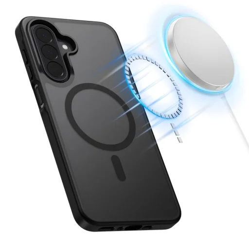 Samsung Galaxy A27 5G Tech-Protect Magmat MagSafe matné čierne puzdro - 3
