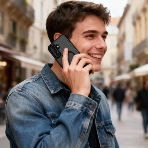 Samsung Galaxy A27 5G Tech-Protect Magmat MagSafe matné čierne puzdro - 7