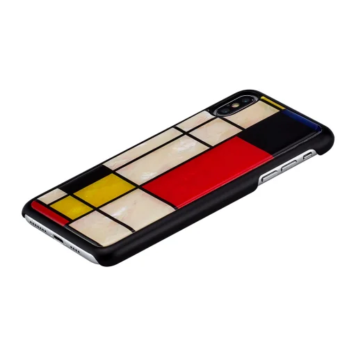 iKins SmartPhone puzdro pre iPhone XS Max, Mondrian Black - 2