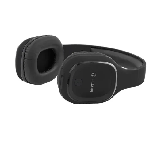 Tellur Pulse Bluetooth bezdrôtové slúchadlá cez uši čierne - 3