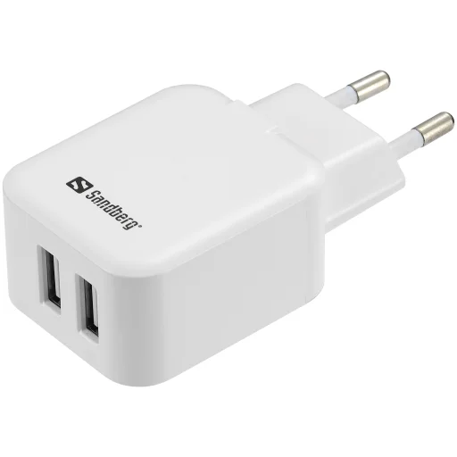 Sandberg 440-57 AC Charger Dual USB 2.4+1A EU sieťová nabíjačka - 1