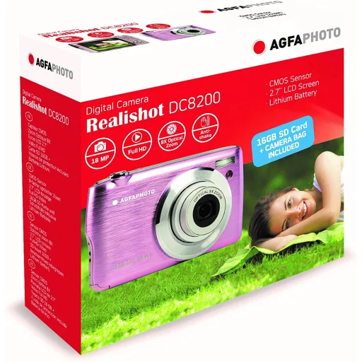 AgfaPhoto DC8200 ružový - 9