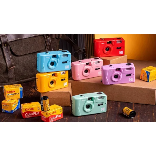 Kodak M35 filmes fényképezőgép mentazöld - 8
