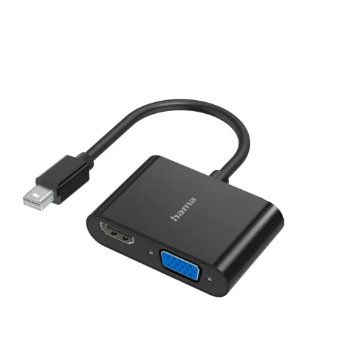 Hama 00200330 2 az 1-ben mini DisplayPort - HDMI / VGA videóadapter - 1
