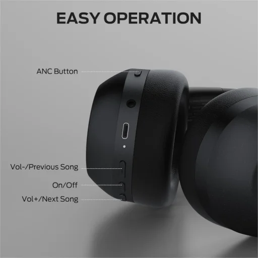 Bluetooth slúchadlá Monster Persona 6th, čierne - 6