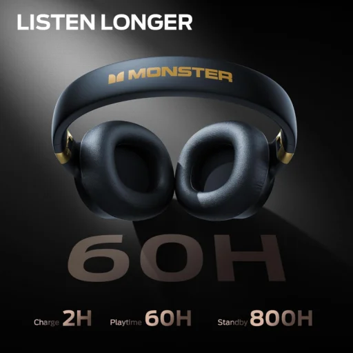 Bluetooth slúchadlá Monster Persona SE, modré - 4