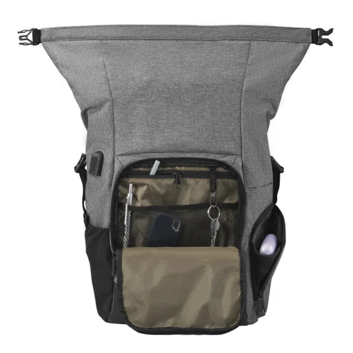 Hama 00217239 Terra Backpack 15.6 Grey laptop hátizsák - 2