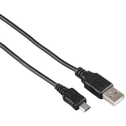 Hama 00173672 nabíjací a dátový kábel, Micro-USB 0,6 m, čierny - 2