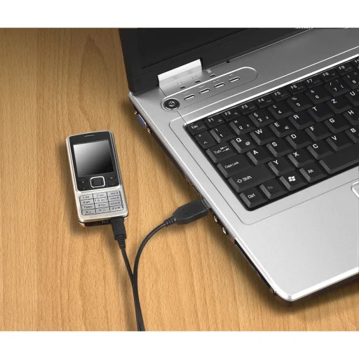 Hama 00173672 nabíjací a dátový kábel, Micro-USB 0,6 m, čierny - 3