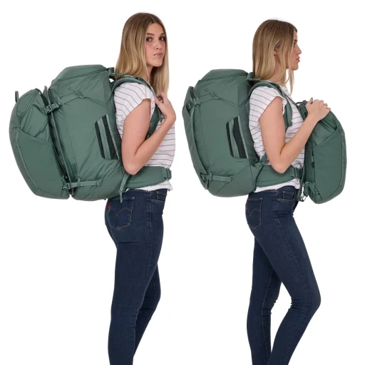 Thule 5316 Landmark 60L dámsky cestovný batoh Hazy Green - 4