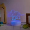 Manta SNL117RGB LED dinosaurus 3D dekoračná lampa thumbnail