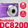 AgfaPhoto DC8200 fialový digitálny fotoaparát thumbnail