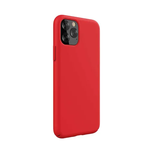 Devia Nature Series silikónové puzdro pre iPhone 12 Pro Max, červené - 2