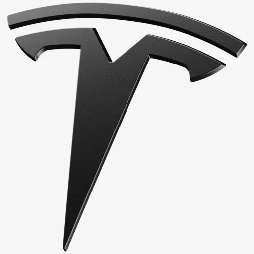 Tesla Model Y (Juniper) Spigen első embléma logó fedél fekete - 1