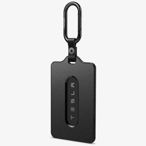 Tesla Spigen kulcskártya-tartó tok fekete - 1