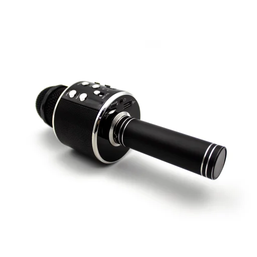 Denver KMS-20BMK2 Black bezdrôtový Bluetooth karaoke mikrofón s reproduktorom - 6