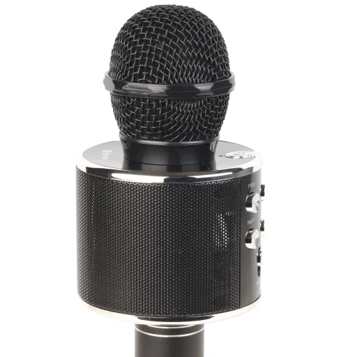 Denver KMS-20BMK2 Black vezeték nélküli Bluetooth karaoke mikrofon hangszóró - 3