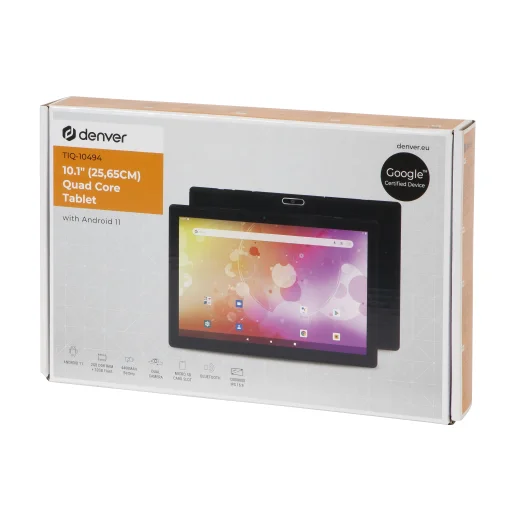 Denver TIQ-10494 10.1/32GB/2GB/WI-FI/Android 11/Fekete tablet - 5