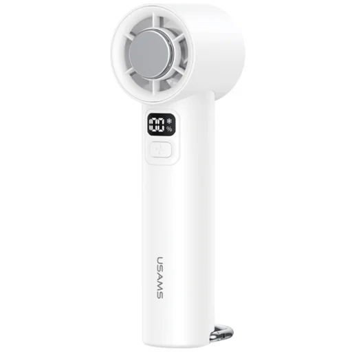 USAMS Ice-Cooling 2000mAh ZB361 ručný ventilátor biely - 1