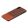 MAN&WOOD iPhone X/XS browny check black puzdro thumbnail