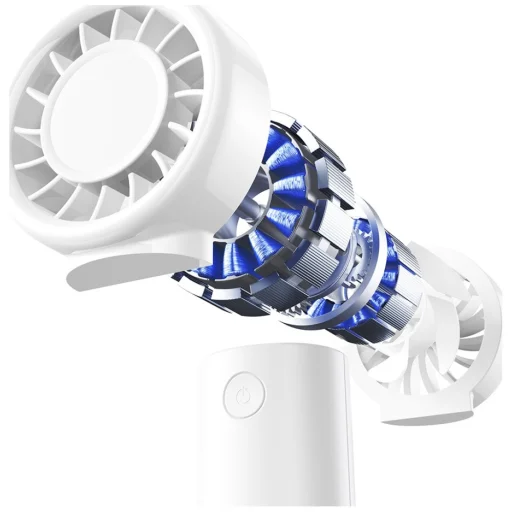 USAMS BC Series 500mAh vreckový ventilátor, ružový - 7