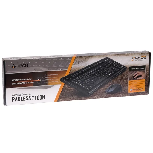 A4Tech 41220 V-Track 2,4G 7100N RF Nano bezdrôtový set klávesnice a myši - 4