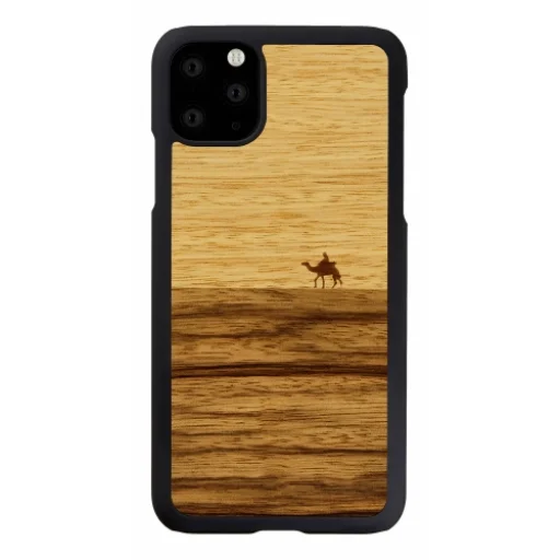 MAN&WOOD iPhone 11 Pro Max terra black puzdro - 1