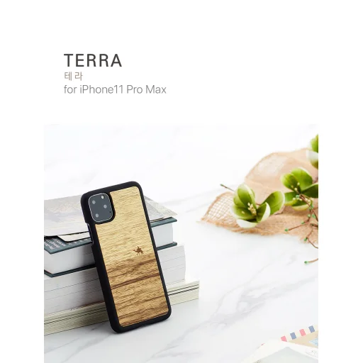 MAN&WOOD iPhone 11 Pro Max terra black puzdro - 3