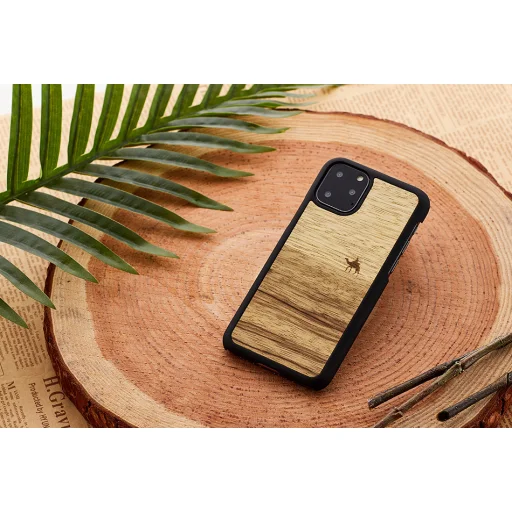 MAN&WOOD iPhone 11 Pro Max terra black puzdro - 4