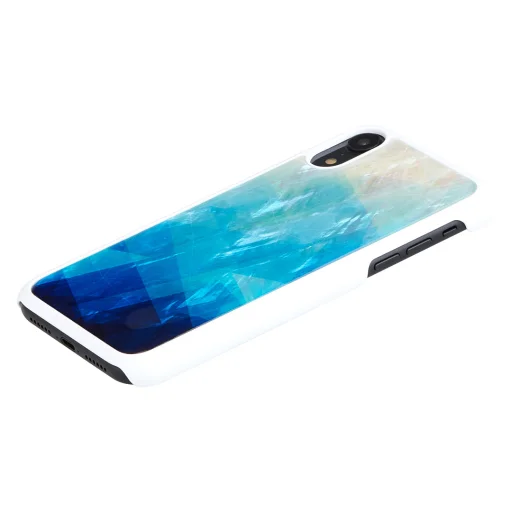 iKins okostelefon tok iPhone XR készülékhez, kék tó/fehér tok - 2