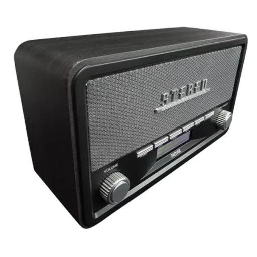 Denver DAB-18 tmavosivé retro digitálne rádio - 7