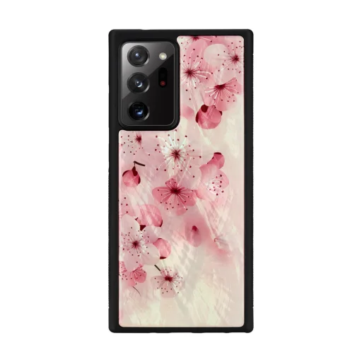 iKins puzdro pre Samsung Galaxy Note 20 Ultra s pôvabným vzorom čerešňových kvetov - 1
