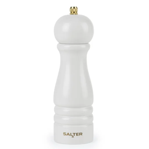 Salter BW120291EU7 Olea mlynček na soľ a korenie, svetlosivá - 1