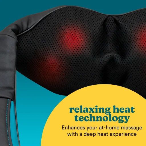 Homedics NMS-50H Shiatsu nyak- és vállmasszírozó hőfunkcióval - 3