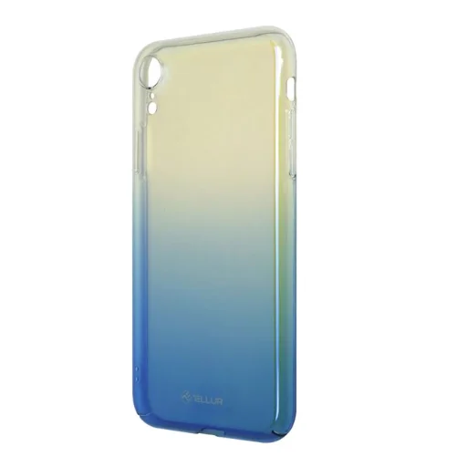 Puzdro Tellur Cover Soft Jade pre iPhone XR, modré - 1