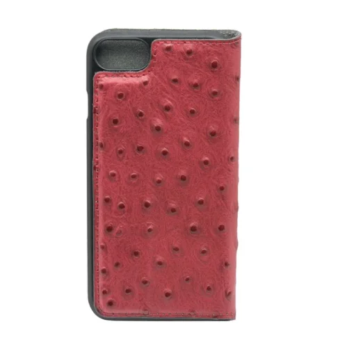 Tellur struccmintás valódi bőr fliptok iPhone 7 készülékhez tok - 4