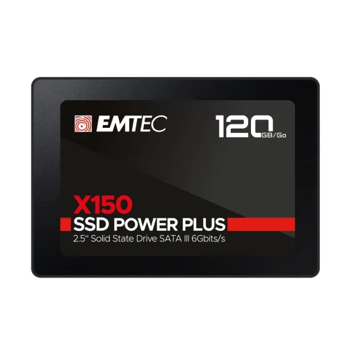Emtec SSD 2.5" SATA X150 120GB Power Plus belső SSD meghajtó - 1