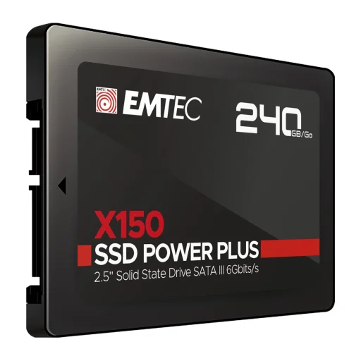 Emtec SSD 2.5" SATA X150 240GB Power Plus SSD meghajtó - 2