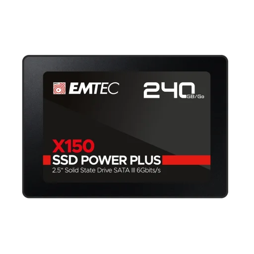 Emtec SSD 2.5" SATA X150 240GB Power Plus SSD meghajtó - 1