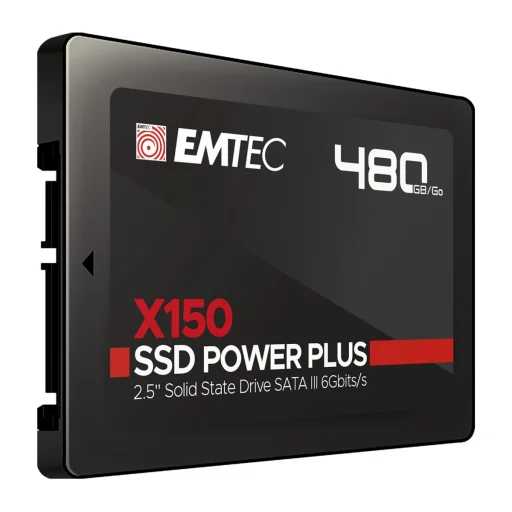 Emtec SSD 2.5 SATA X150 480GB Power Plus SSD meghajtó - 2
