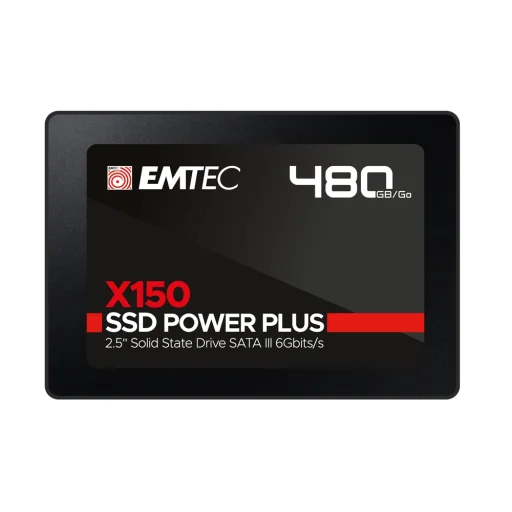 Emtec SSD 2.5 SATA X150 480GB Power Plus SSD meghajtó - 1