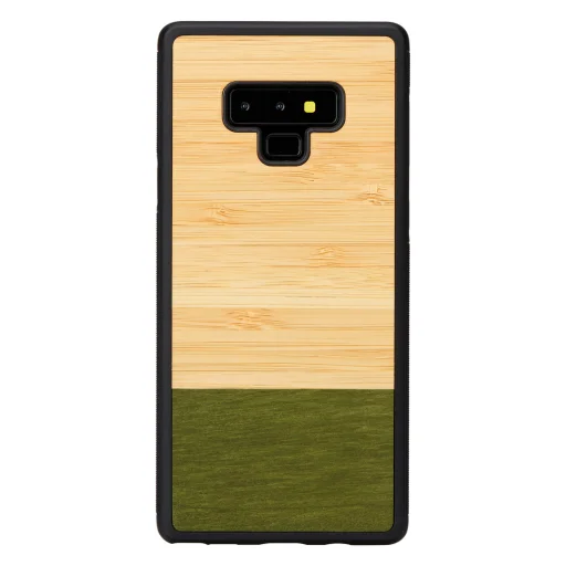 MAN&WOOD Samsung Galaxy Note 9 bambusový les čierne puzdro - 1