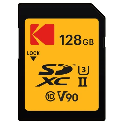 Kodak SDXC 128GB UHS-II U3 V90 Ultra Pro memóriakártya - 1
