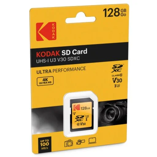 Kodak SDXC 128GB UHS-I U3 V30 Ultra Performance memóriakártya - 2